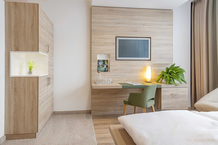 Wandverkleidung-Showroom